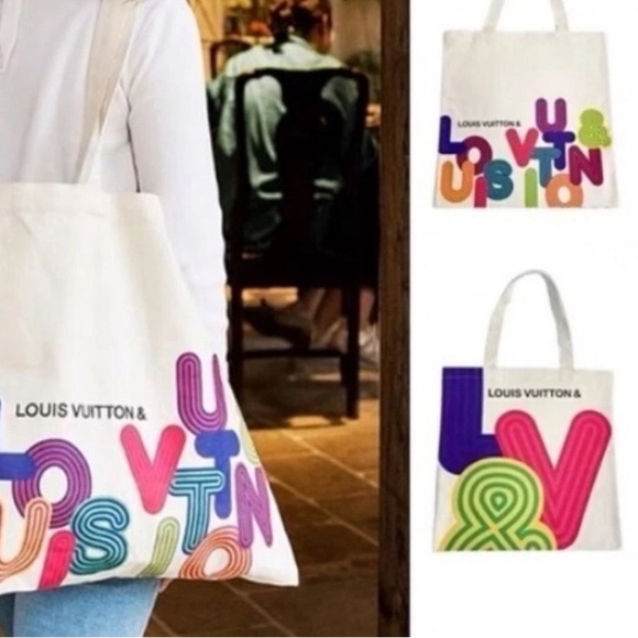 LOUIS VUITTON Tote Bag NEW Limited Edition 2022 Exhibition Japan - Picture 3 of 4